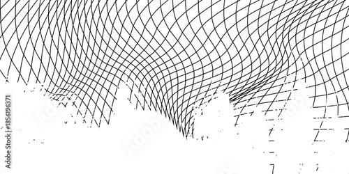 Mesh texture for fishing nets. Seamless pattern for sportswear or soccer goal, eps 10.