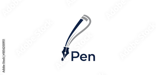 A simple illustration of a pen