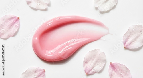 Traditional Korean Hanji paper background with plum blossom