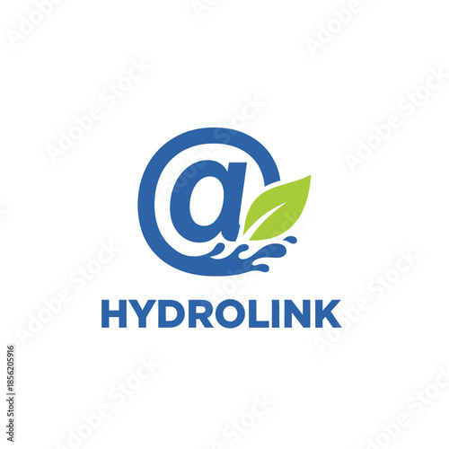 Hydrolink logo featuring a blue 