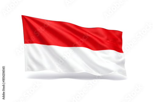 Free Download waving flag of indonesia - GFXLoad