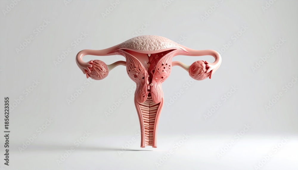 Fototapeta premium Female Reproductive System Model.