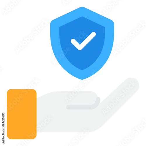 Security Shield in Hand