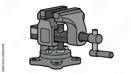 Bench Vice Tool for Holding Objects.