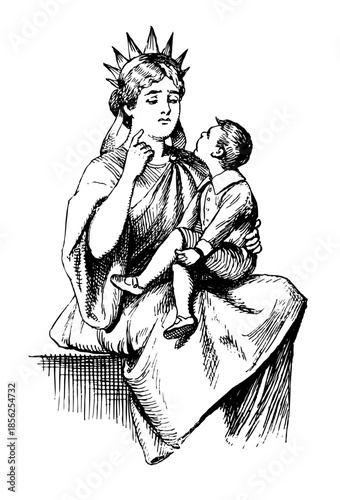 liberty and child