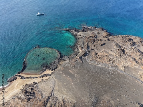 Overview from Bartolome Island, Galapagos