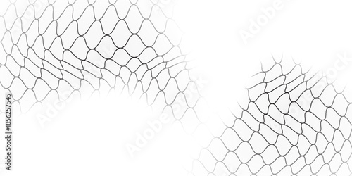 Abstract white background with mesh texture for fishing nets.