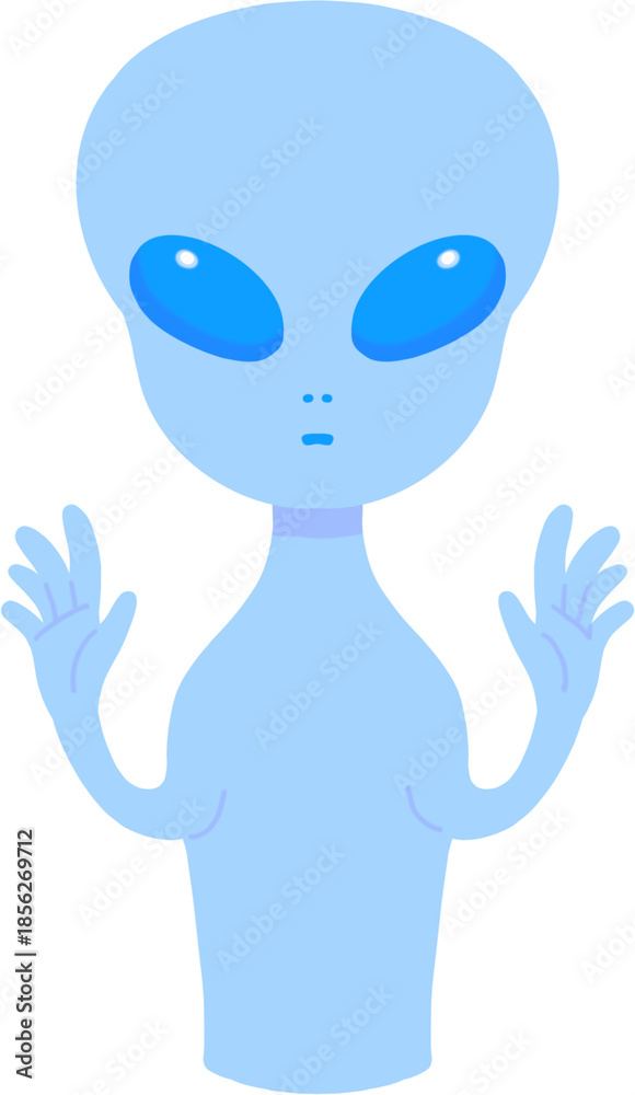 Obraz premium alien illustration