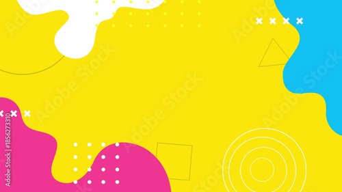 Abstract colorful fluid gradient background animation with smooth shapes, vibrant blue purple orange tones, ideal for modern promo videos, presentations, UI motion, and digital branding visuals.