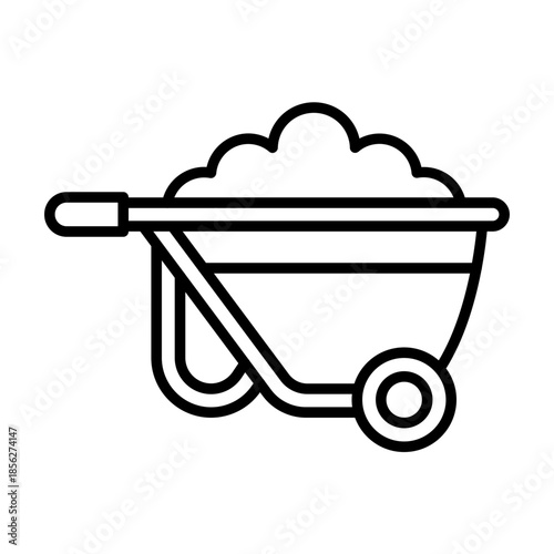 Wheelbarrow Icon