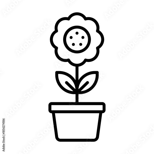 Flower Pot Icon