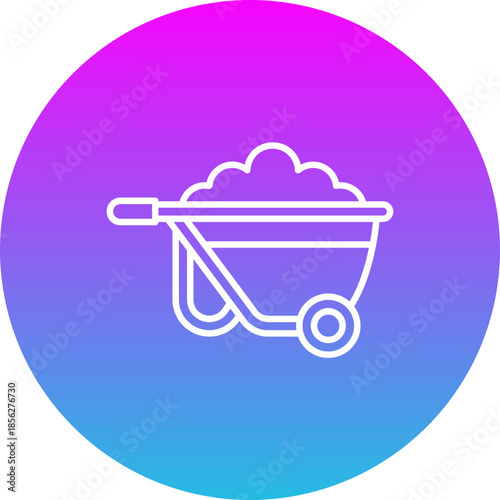Wheelbarrow Icon