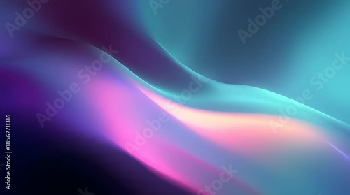 Abstract background animation with purple, teal, and pink blended colors, suitable for modern design projects, social media posts, and websites.