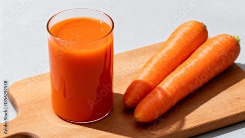 carrot juice and carrots