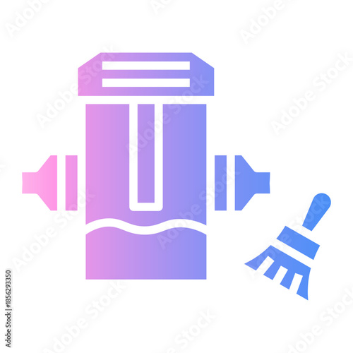 water management Gradient icon