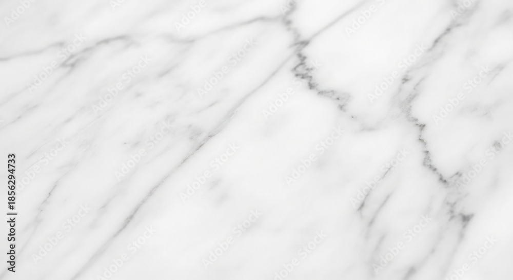 Obraz premium A close-up view of a white marble surface with gray veins