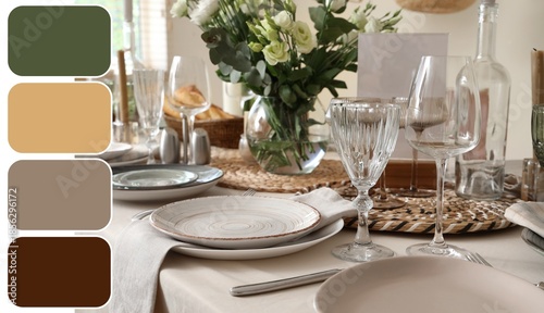 Beautiful table setting for...