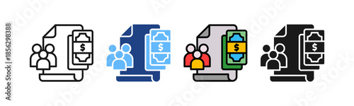 Social Accountability multiple icon