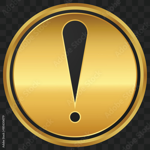 Golden question mark symbol in a shiny metallic circle on a dark background, representing inquiry and mystery.
