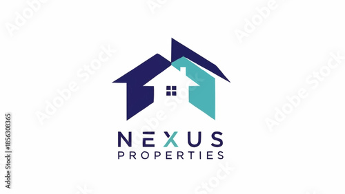 Nexus Properties Logo with House Icon and Text.