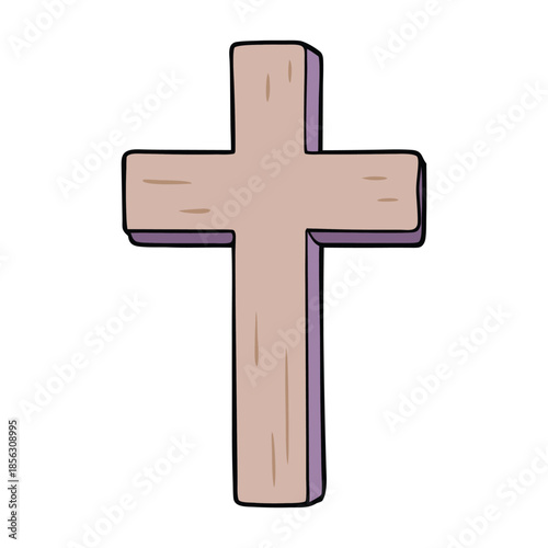 A simple, solemn ash cross marked on the forehead, symbolizing repentance, humility, and the start of Lent in Christian tradition.
