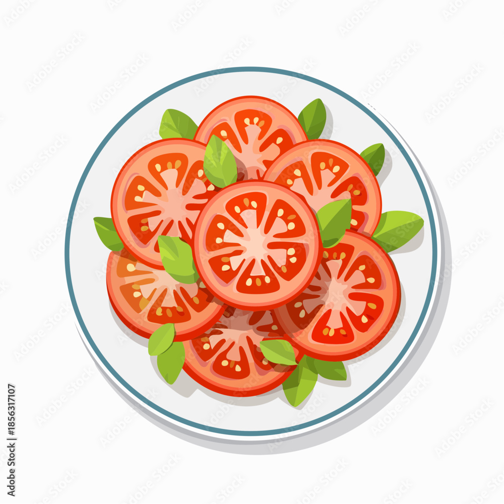Fototapeta premium Tomatensalat