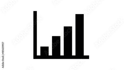 A simple black bar graph on a white background