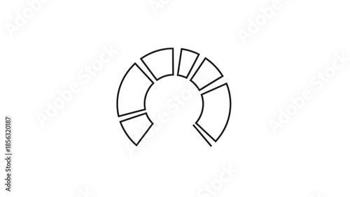 vector illustration of an abstract symbol
