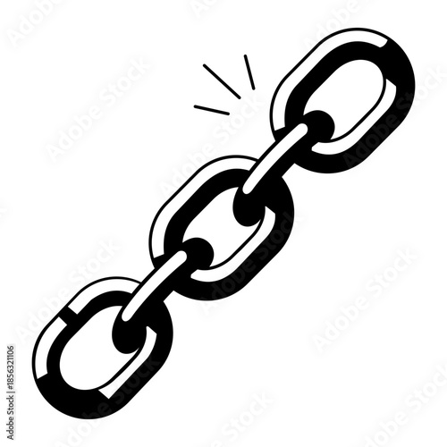 A doodle style illustration depicting a mention symbol
