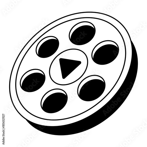 A doodle style illustration depicting a mention symbol
