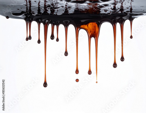 チョコレート シロップ 滴 粘性 甘美 濃厚 艶 抽出 コーヒー 琥珀 蜜 滴下 重力 質感 誘惑 ドリップ 滑らか 溶ける 瞬間 官能的