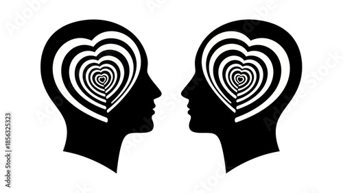 Love Connection: Minds United by Valentine's Hearts