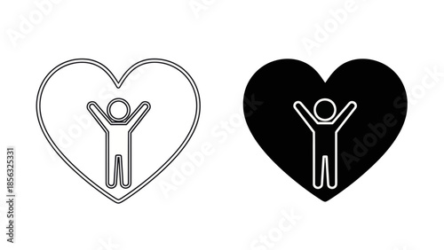 Love and Happiness Icon Set