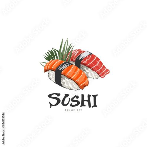 Cute Sushi Cartoon Very Cool