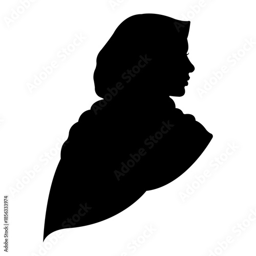 silhouette of a woman