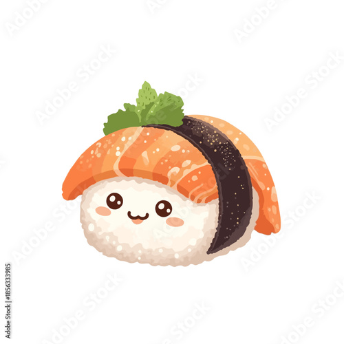 Cute Sushi Cartoon Very Cool