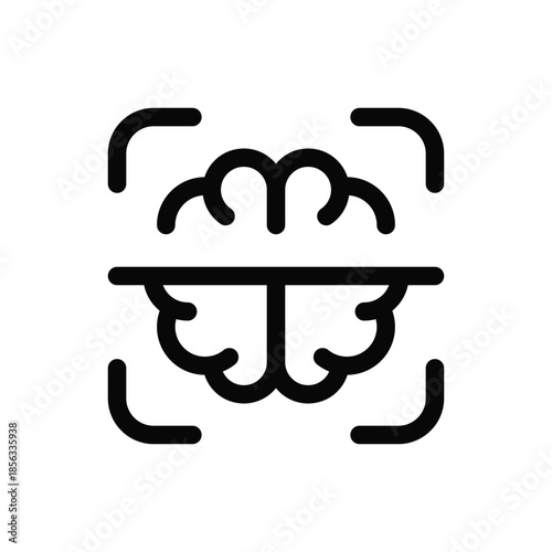 Brain Scan Icon