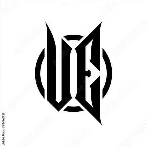 VE Monogram logo on white background