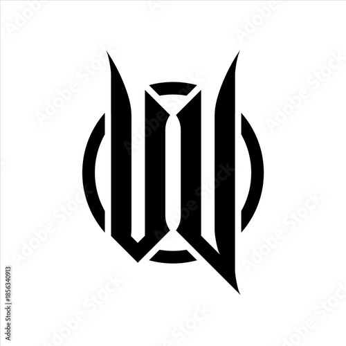 VU Monogram logo on white background