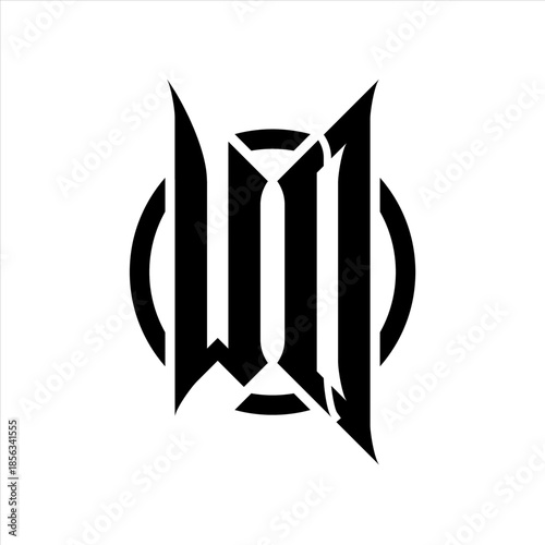 WO Monogram logo on white background