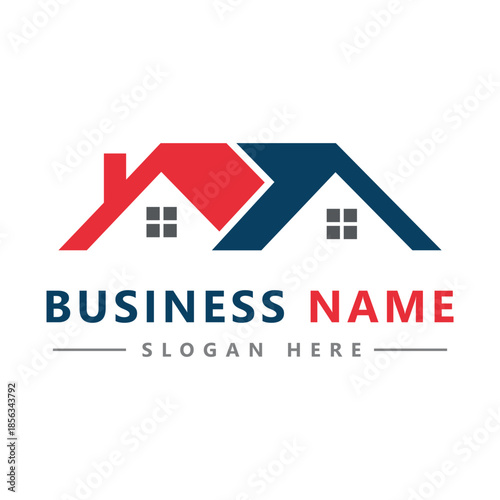 Home repair, roofing, remodeling, handyman, home renovation, decor,remodeling logo icon