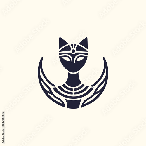 Goddess Bastet Logo