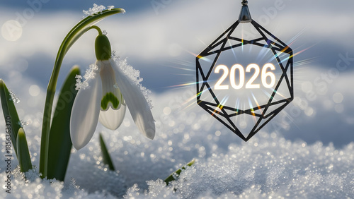 Snowdrop's Winter Bloom: Welcoming 2026