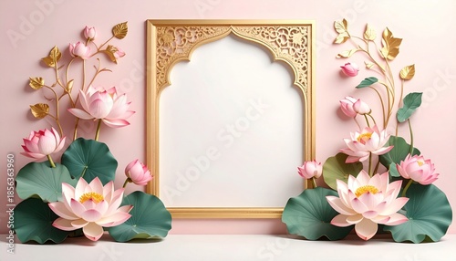Floral Frame Arrangement.