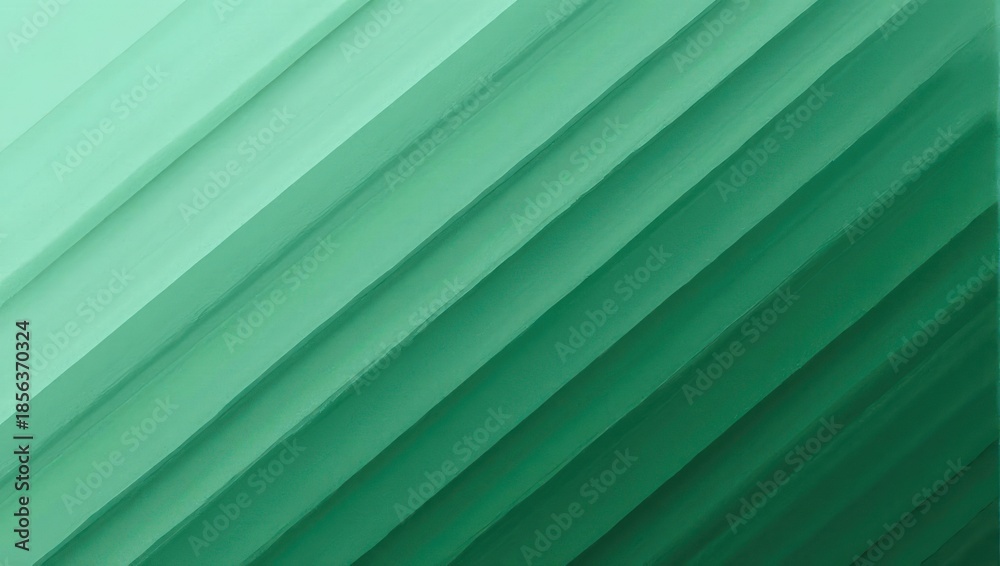 Obraz premium Gradient Green Tones - A Study in Color and Depth.