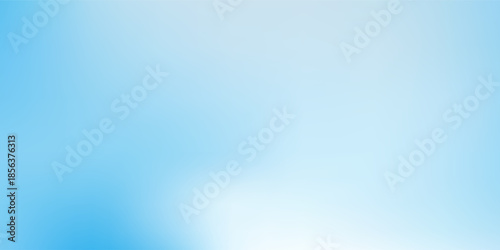 Sky blue gradient background in Abstract style. Vector illustration