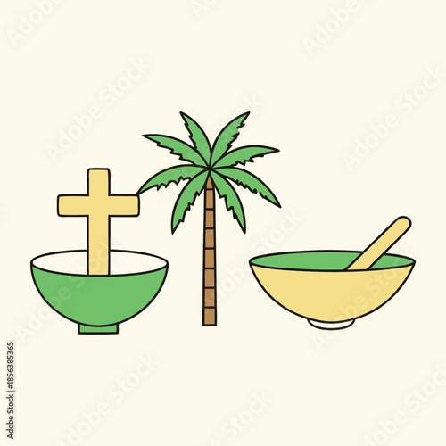 Palms raised in unity beside a humble bowl, symbolizing faith, prayer, and giving. A peaceful scene reflecting hope, gratitude, compassion, and spiritual devotion.
