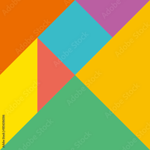 Free Download 칠교 모양 - GFXLoad