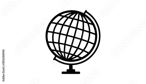 Planet icon, PNG. School icon set. 
