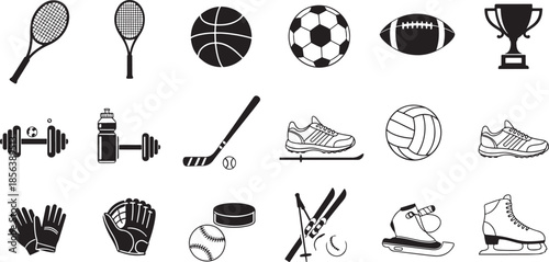 Sports and symbols sports symbols balls